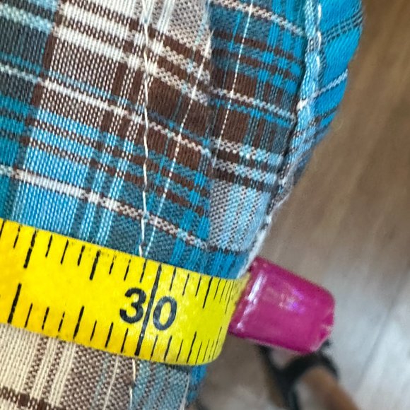 Men's Vintage Wrangler Short Sleeve Western Pearl Snap Shirt XL - Picture 7 of 7